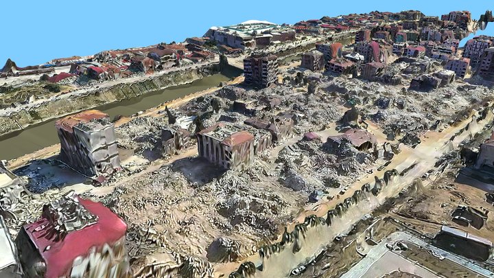 P1: Antalya Earthquake, Turkey 3D Model
