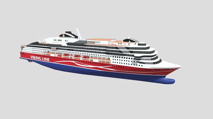 Viking Line M/S Viking Glory (2022) 3D Model