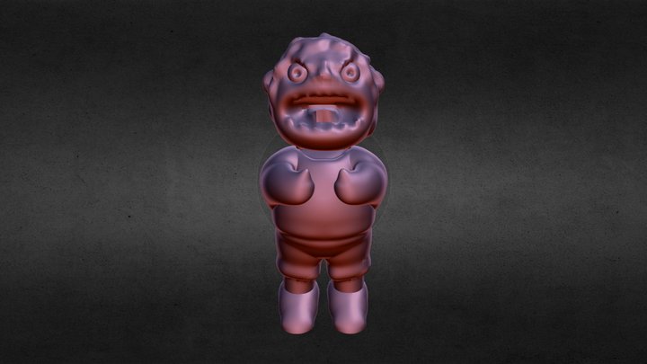 bobble head Ug 3D Model