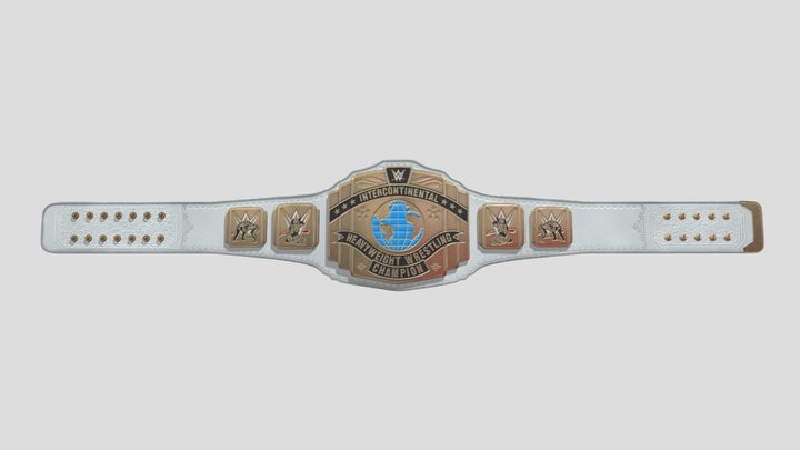 WWE - INTERCONTINENTAL CHAMPIONSHIP Texupgrade – Free 3D Model STL