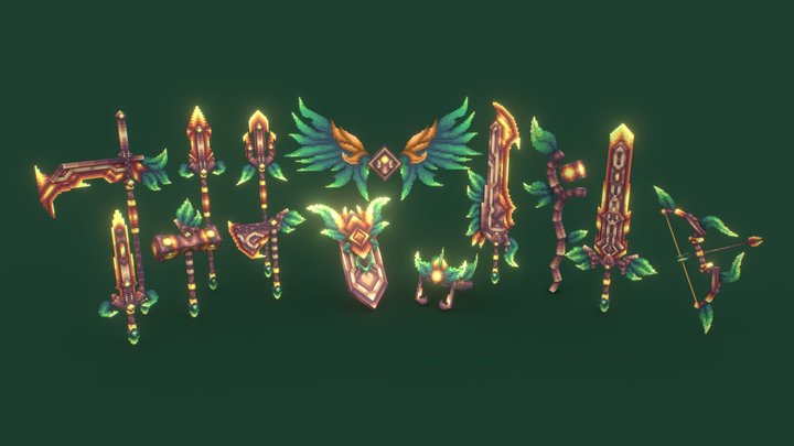 Forext Pack 3D Model