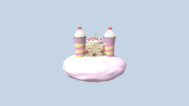 Full diorama scene Final 3D Model