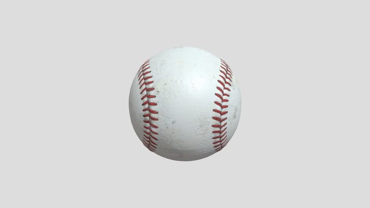 Baseball 3D Model