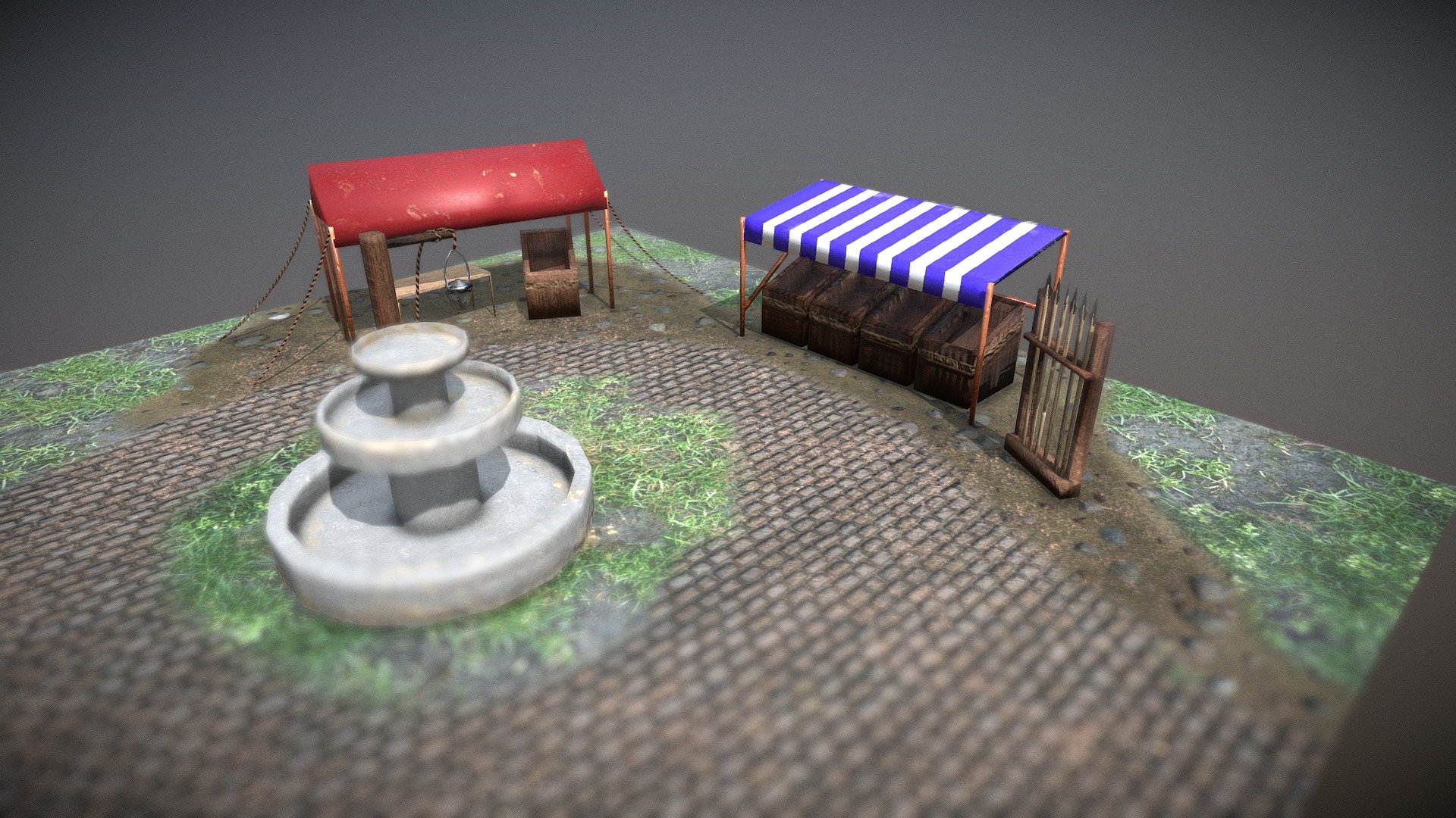 Old Abandoned Market