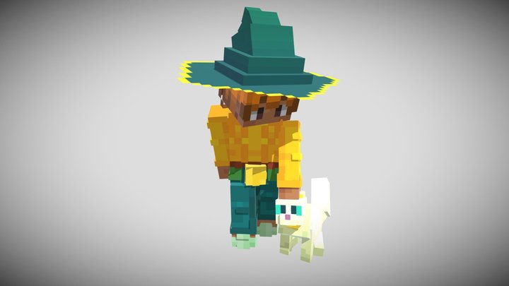 Stella & Daffodil - Spirtfarer 3D Model