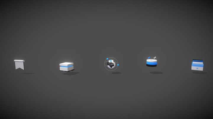 Icon 3D animations 3D Model