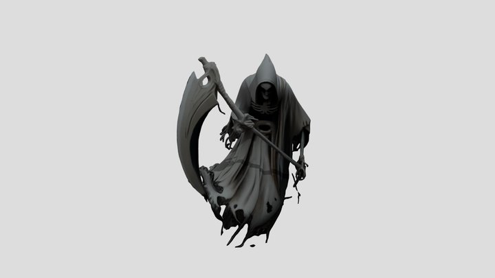 Ghostly Reaper 3D Model