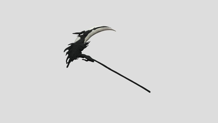Shadow Crescent Scythe 3D Model