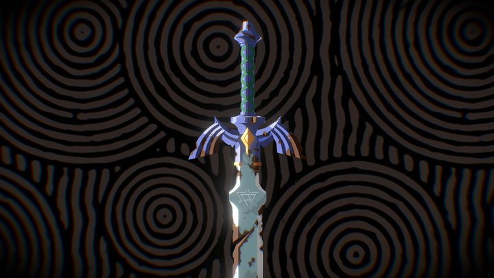 Master Sword (Zelda BOTW) 3D Model