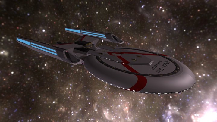 Shiroyama-class (Star Trek) 3D Model