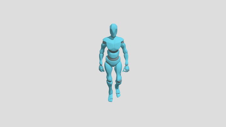 Walking 3D Model