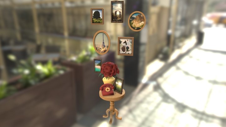 Hallway 3D Model