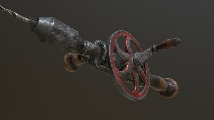 DAE Millers Falls №980  Drill 3D Model