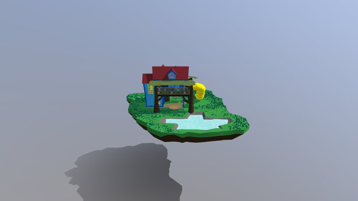 Little House 06 3D Model