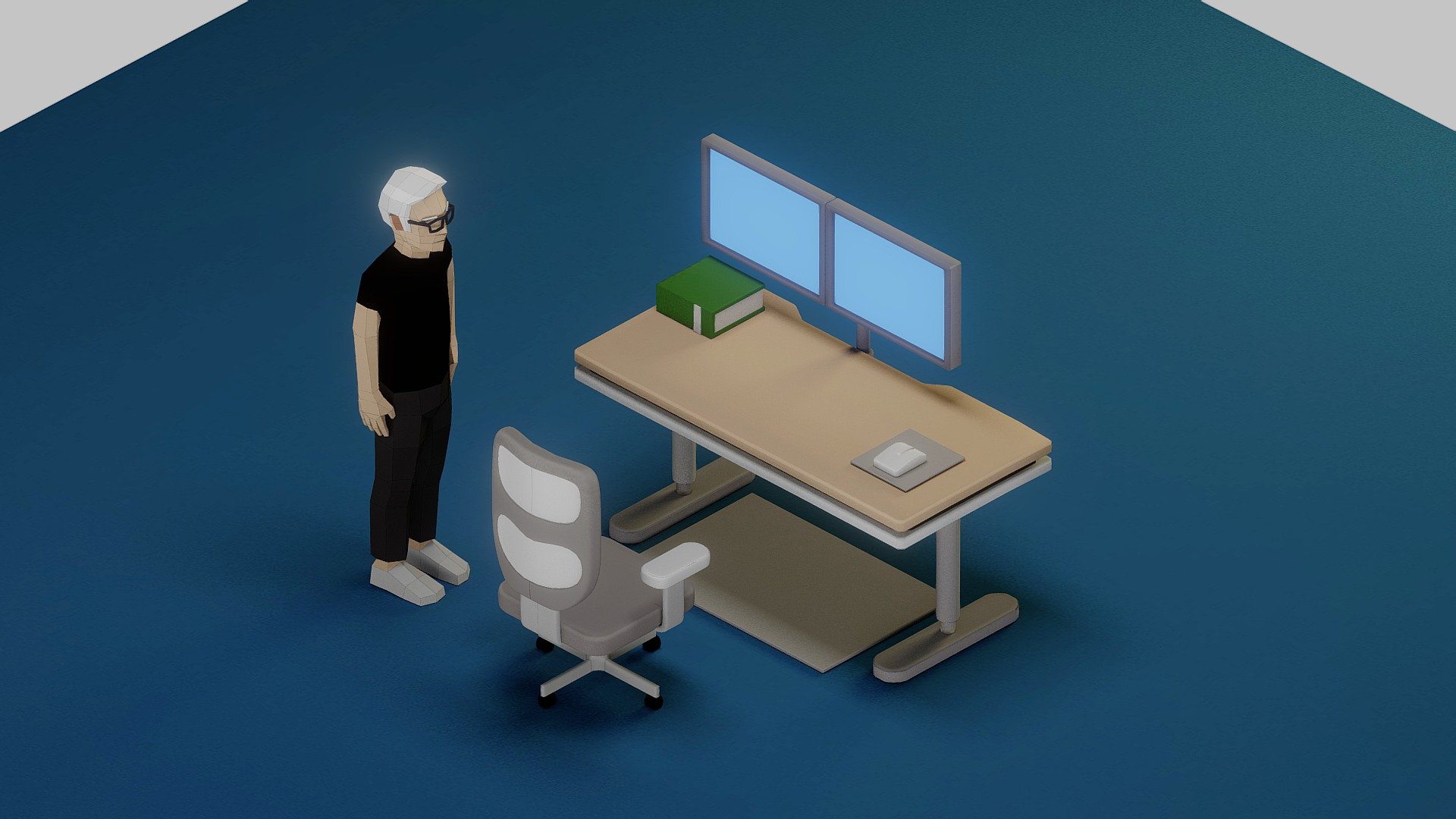 Test scene for brett