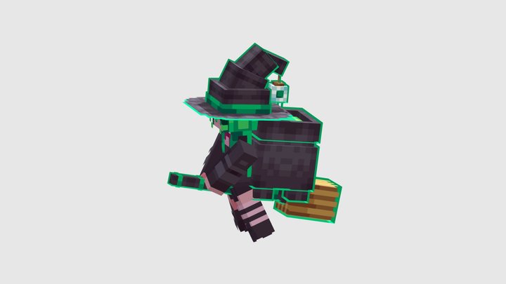 Witch render 3D Model