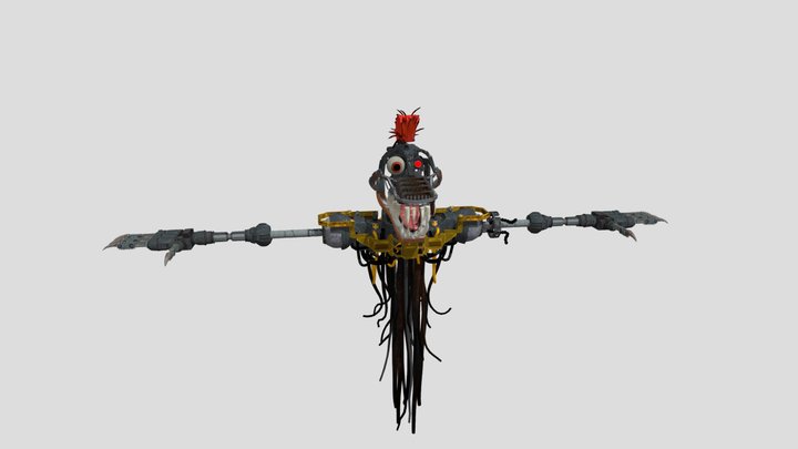 montygator 3D Model