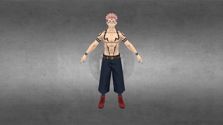Freefire new sukuna 3d model – Free 3D Model STL