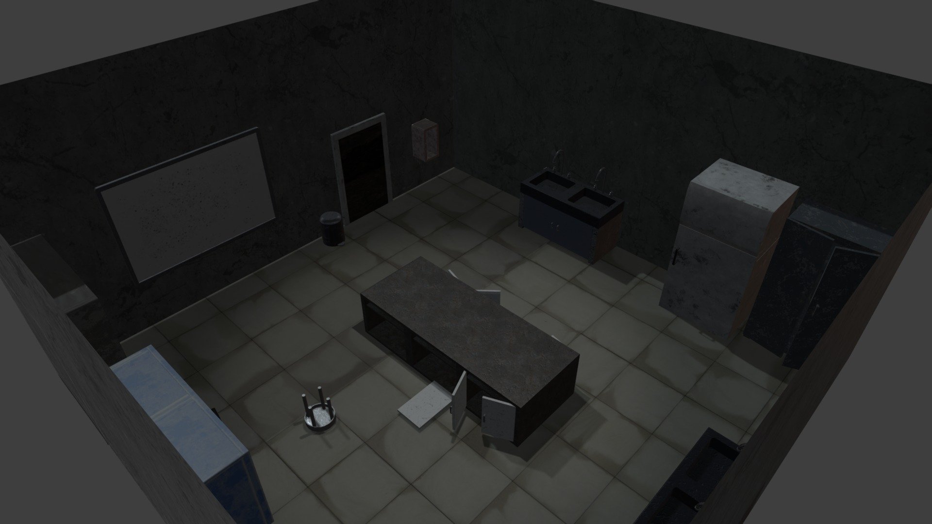 Modeling and Texturing Scene (Reassessment)