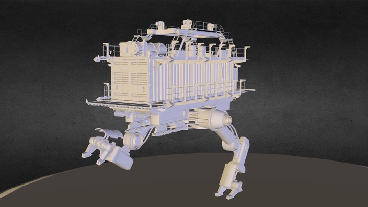 Mech 3D Model
