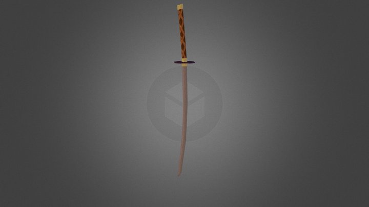 Zaros katana 3D Model