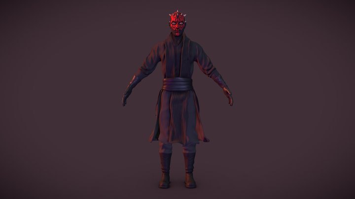 Darth Maul 3D Model