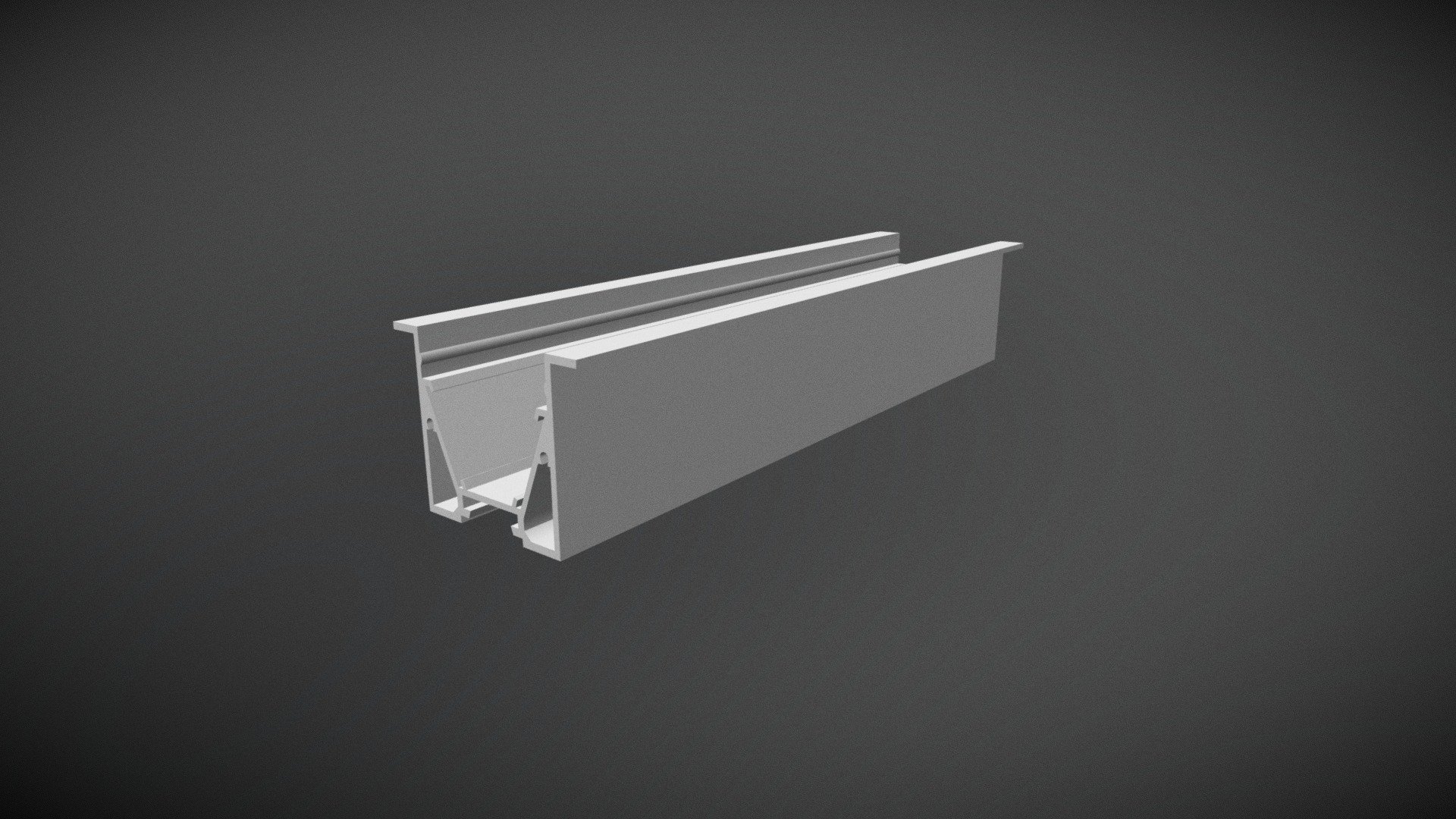 Aluminium profile BAR19 40 x 30 mm