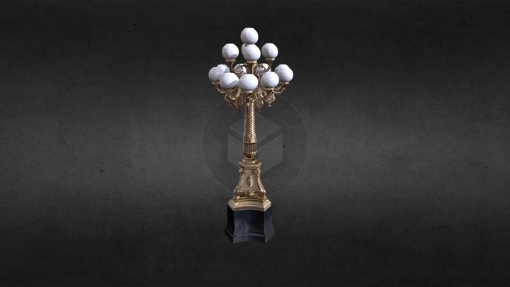 Candelabro_v2 – Free 3D Model STL