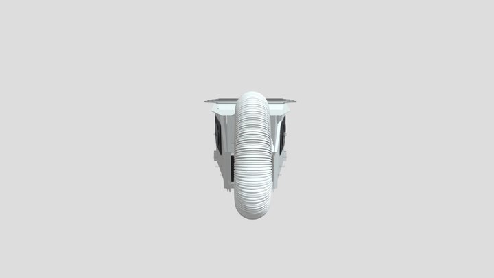 SS spray booth4 3D Model