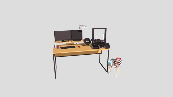 Draft Scene 3D Model