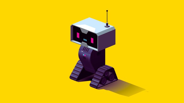 Robo-bot 3D Model