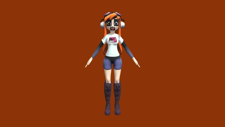 Sunset Paradise - Meggy (SMG4) – Modèle 3D gratuit STL