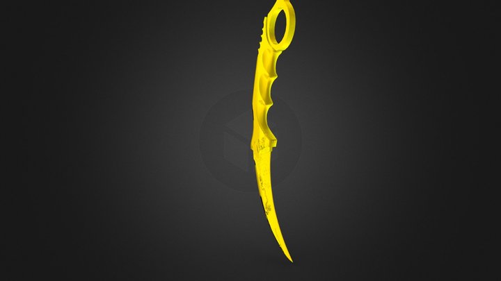 karambitfbx-skins-standoff-2 3D Model