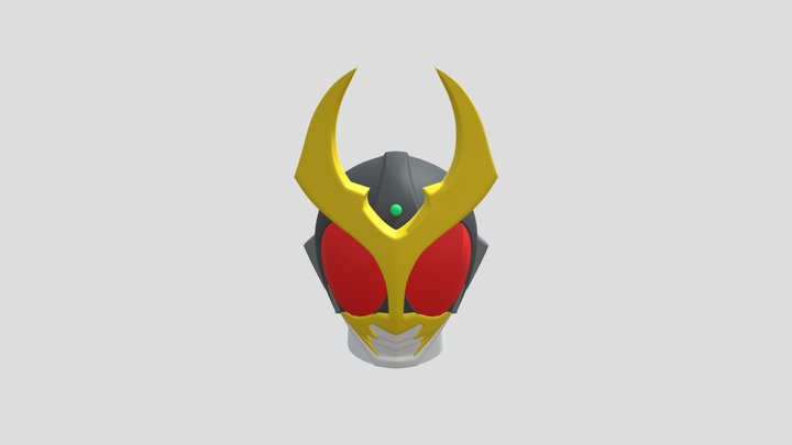 Kamen rider Agito Helmet 3D Model