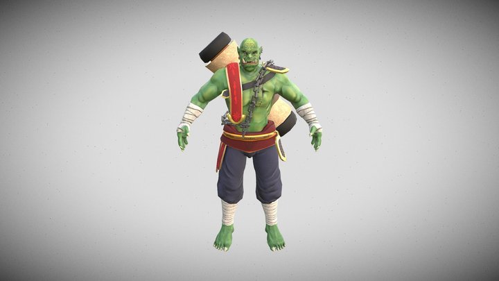 orc_wizard 3D Model