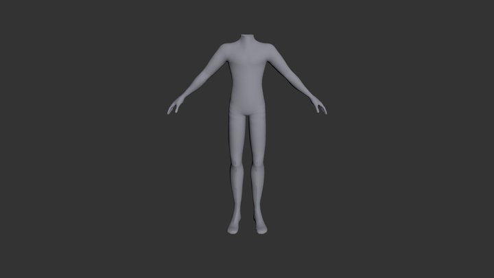 Ryo Body Refined 3D Model