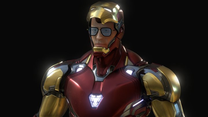 Iron Man Mark 85 3D Model