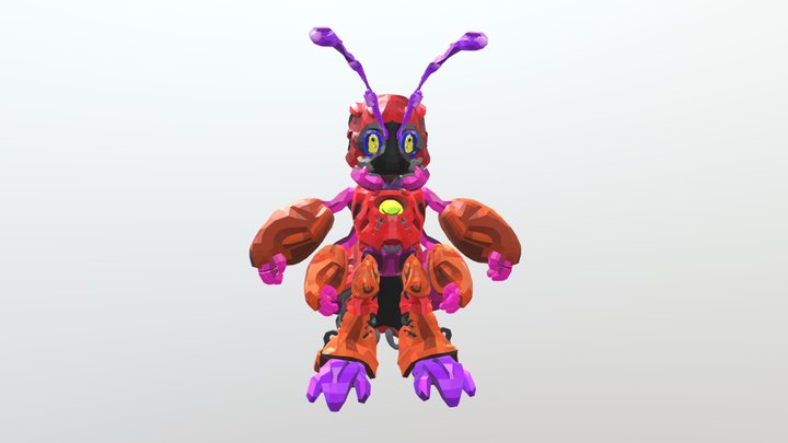 HORMIGA COLOR 3D Model