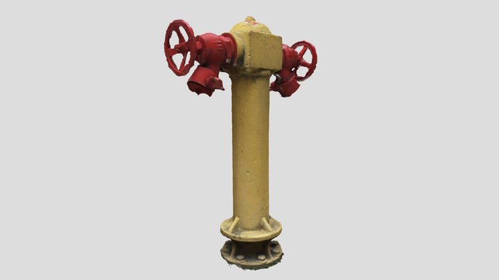 Fire Hydrant 3D Model