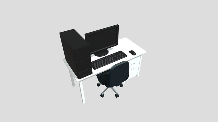 Computer 3D Model