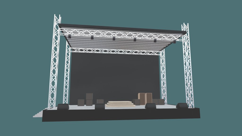 Simple Concert Stage