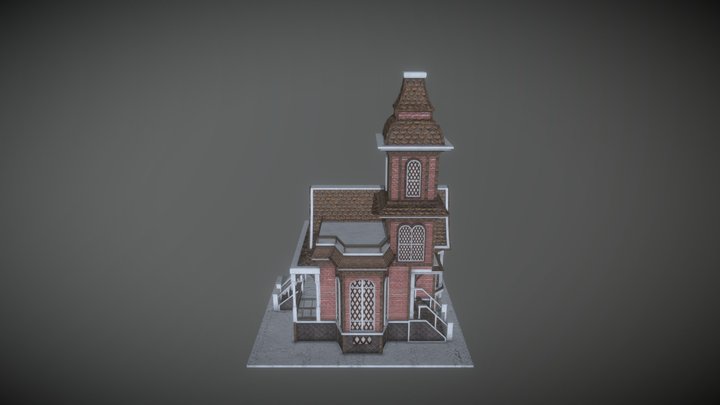 Victorian House 3D Model