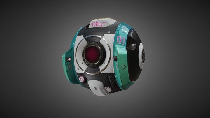 AAC202 A2: Service Drone - Alexandra Drury 3D Model