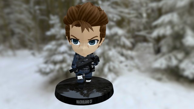 UNSF CHIBI CF 3D Model