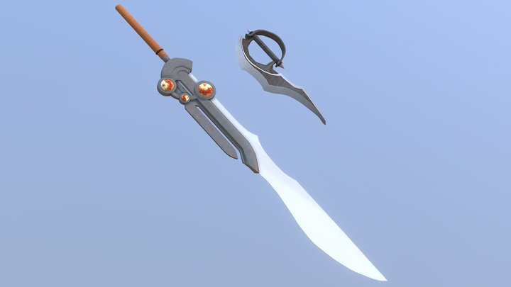 Baten Kaitos - Kalas's Sword & Dagger 3D Model