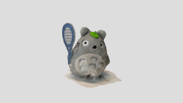 Totoro Tenis - Fotogrametria 3D Model