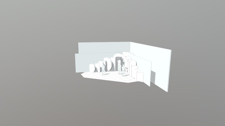 スタジオセット 3D Model