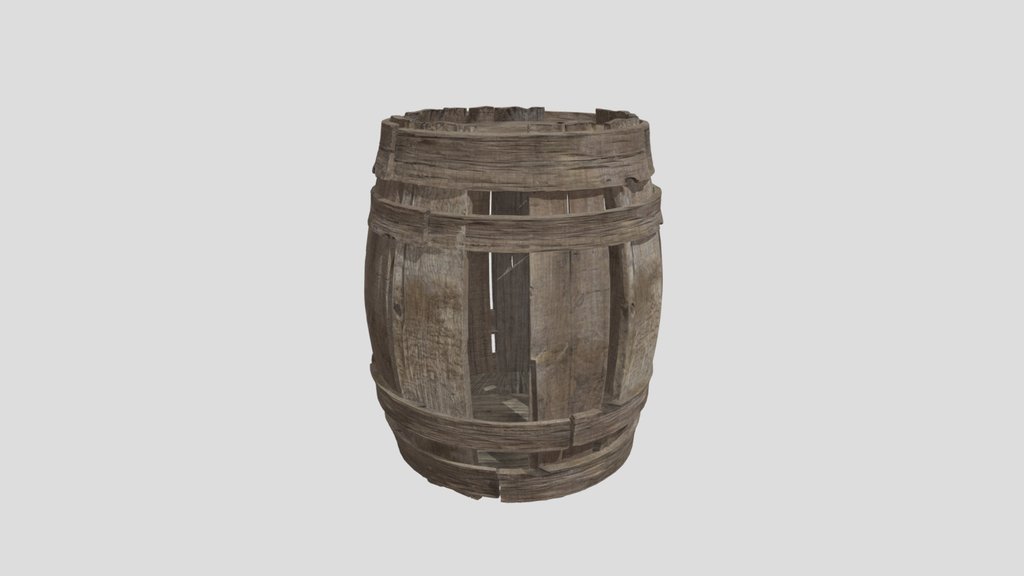 Mk Wooden Barrel