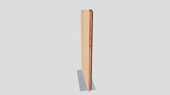 Anta Destra Base Larga 3D Model
