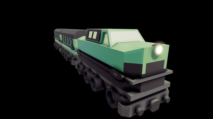 train 3D Model